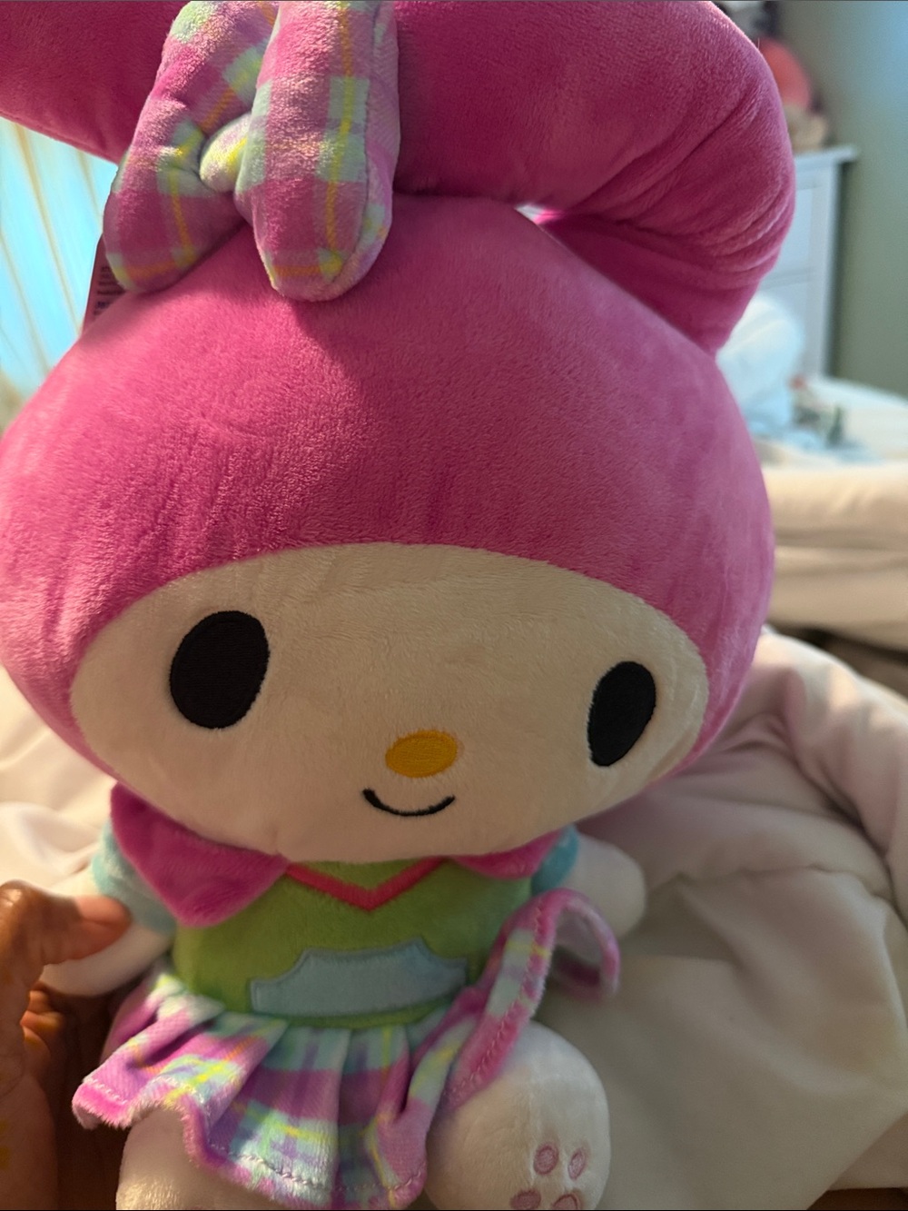 Sanrio My Melody Pink and Pastel Plush Doll